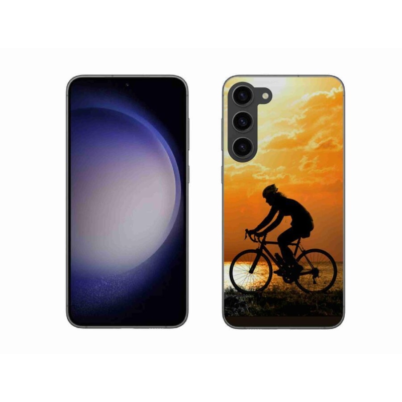 Gelový kryt mmCase na mobil Samsung Galaxy S23+ 5G - cyklovýlet