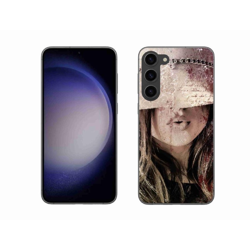 Gelový kryt mmCase na mobil Samsung Galaxy S23+ 5G - dívka