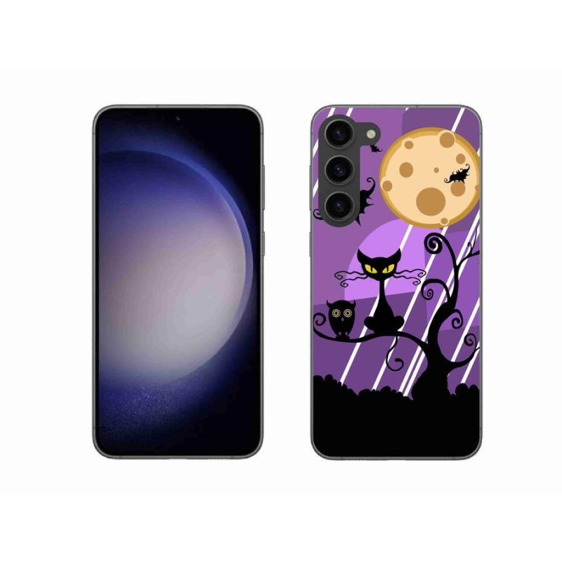 Gelový kryt mmCase na mobil Samsung Galaxy S23+ 5G - halloween
