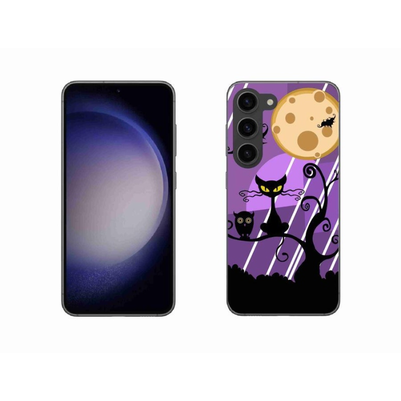 Gelový kryt mmCase na mobil Samsung Galaxy S23 5G - halloween