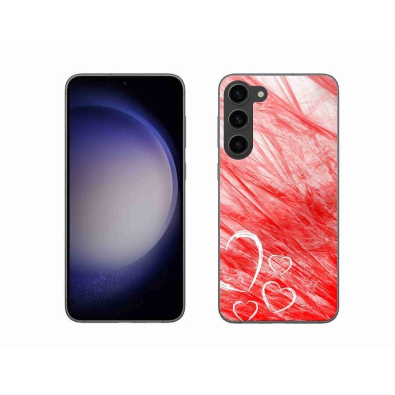 Gelový kryt mmCase na mobil Samsung Galaxy S23+ 5G - heart