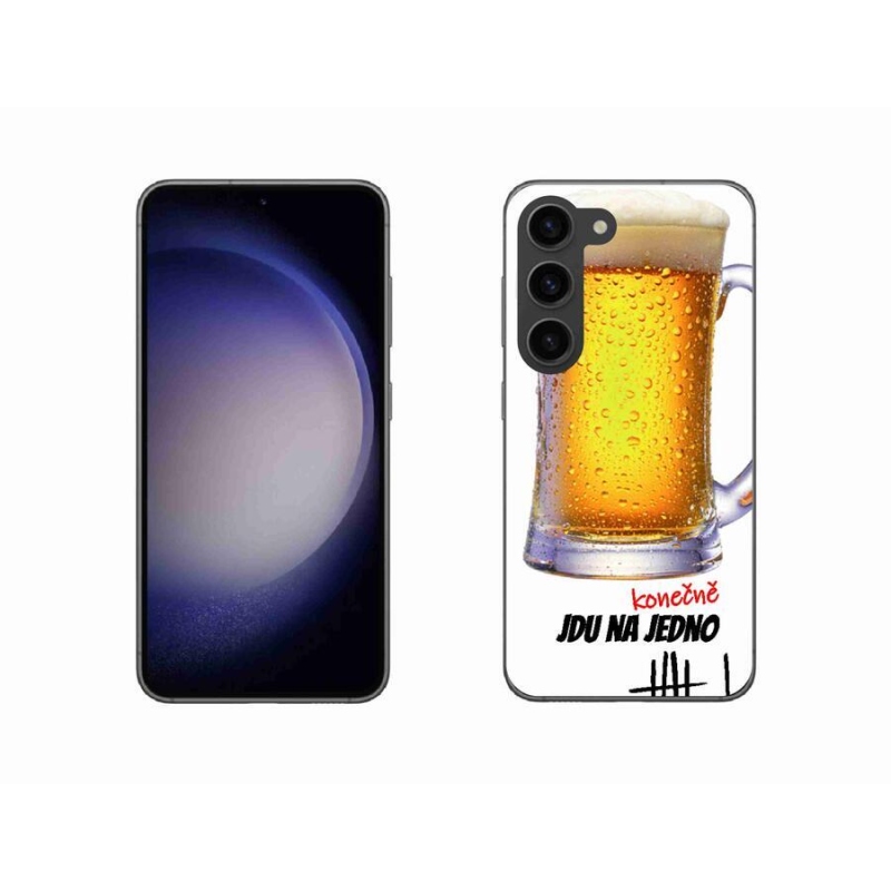 Gelový kryt mmCase na mobil Samsung Galaxy S23 5G - jdu na jedno