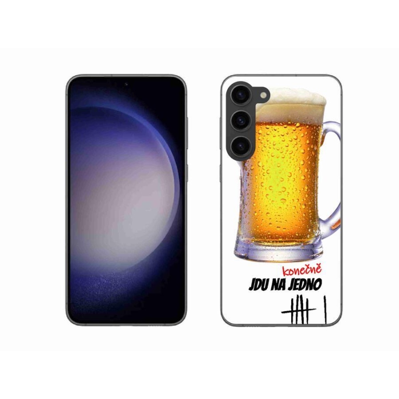 Gelový kryt mmCase na mobil Samsung Galaxy S23+ 5G - jdu na jedno