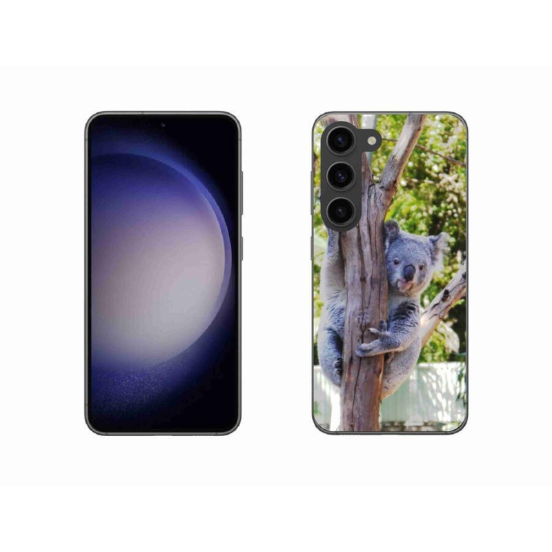 Gelový kryt mmCase na mobil Samsung Galaxy S23 5G - koala
