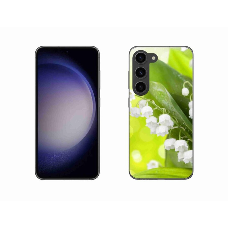 Gelový kryt mmCase na mobil Samsung Galaxy S23 5G - konvalinka