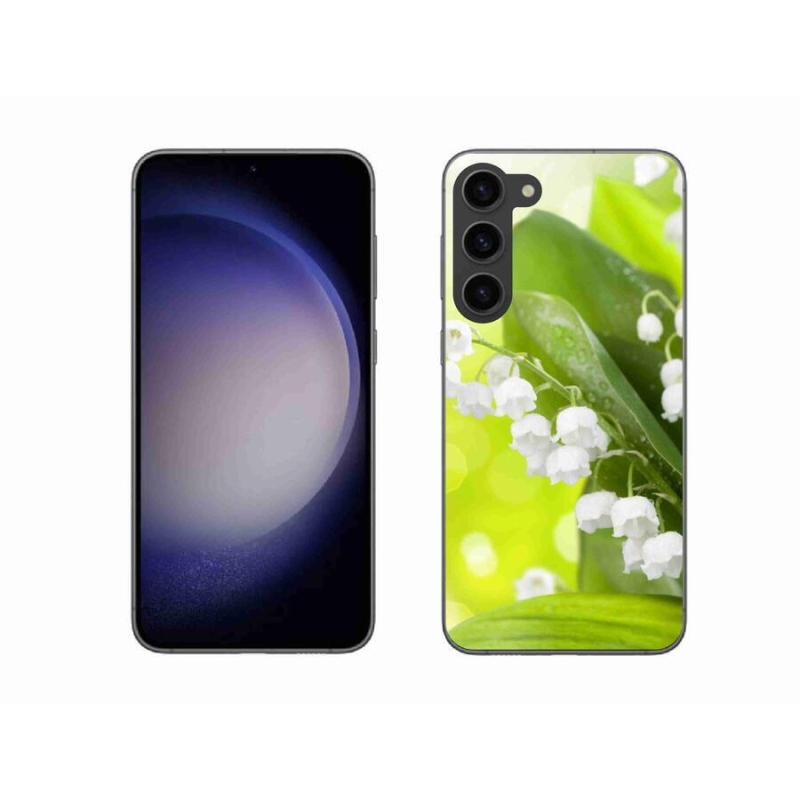 Gelový kryt mmCase na mobil Samsung Galaxy S23+ 5G - konvalinka