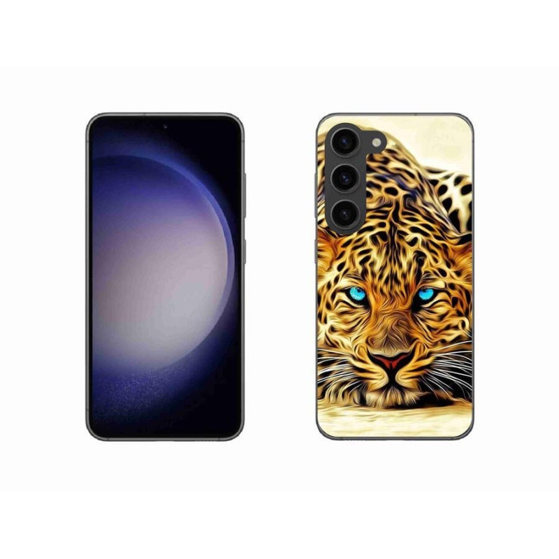 Gelový kryt mmCase na mobil Samsung Galaxy S23 5G - kreslený tygr