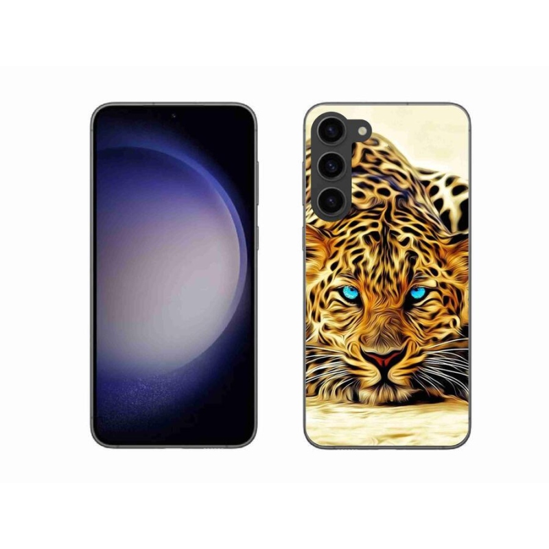 Gelový kryt mmCase na mobil Samsung Galaxy S23+ 5G - kreslený tygr