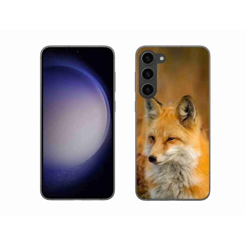 Gelový kryt mmCase na mobil Samsung Galaxy S23+ 5G - liška