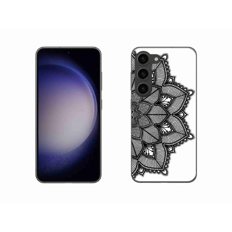 Gelový kryt mmCase na mobil Samsung Galaxy S23 5G - mandala