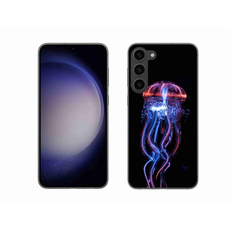 Gelový kryt mmCase na mobil Samsung Galaxy S23+ 5G - medúza