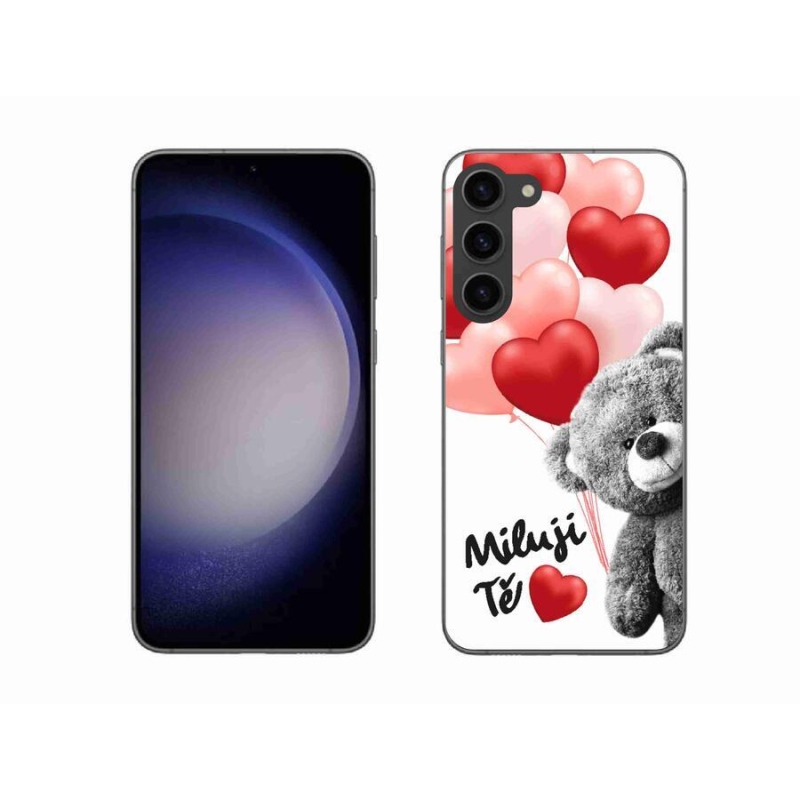 Gelový kryt mmCase na mobil Samsung Galaxy S23+ 5G - miluji Tě