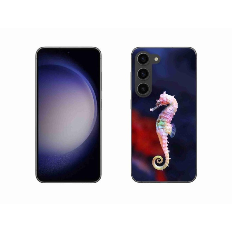 Gelový kryt mmCase na mobil Samsung Galaxy S23 5G - mořský koník