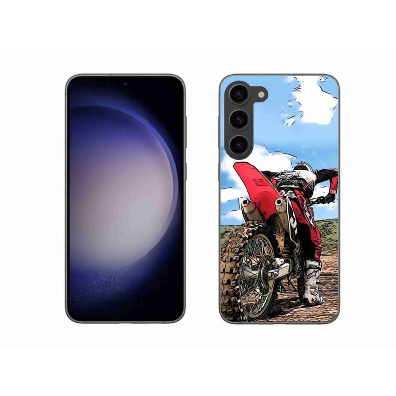 Gelový kryt mmCase na mobil Samsung Galaxy S23+ 5G - moto