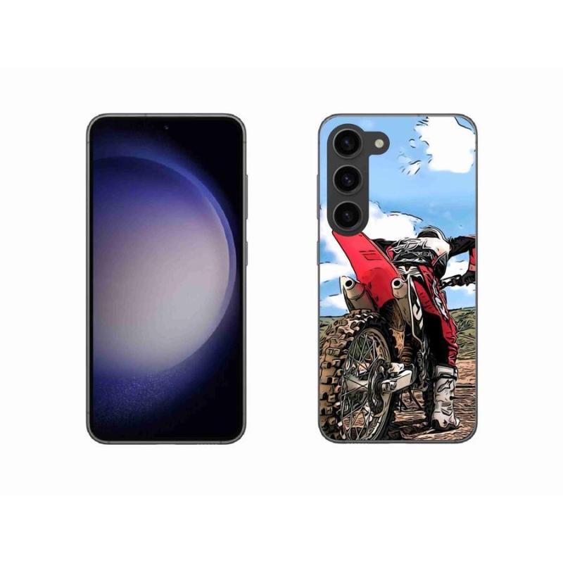 Gelový kryt mmCase na mobil Samsung Galaxy S23 5G - moto