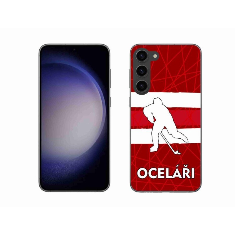 Gelový kryt mmCase na mobil Samsung Galaxy S23+ 5G - Oceláři