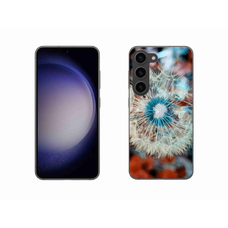 Gelový kryt mmCase na mobil Samsung Galaxy S23 5G - odkvetlá pampeliška 1