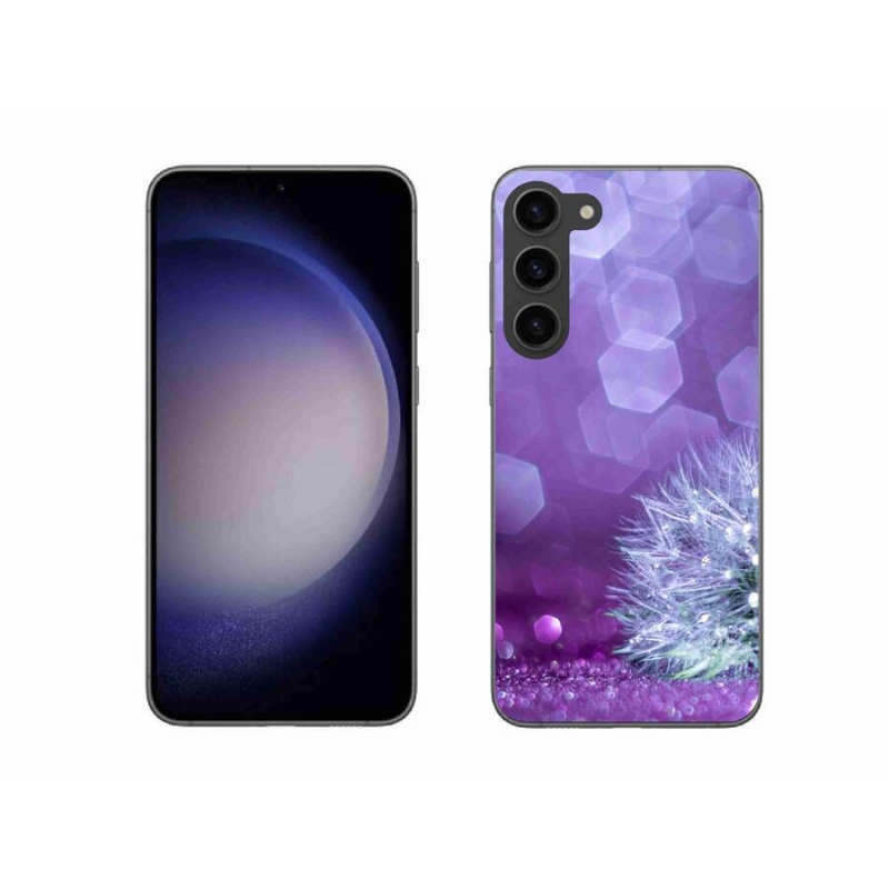 Gelový kryt mmCase na mobil Samsung Galaxy S23+ 5G - odkvetlá pampeliška 2