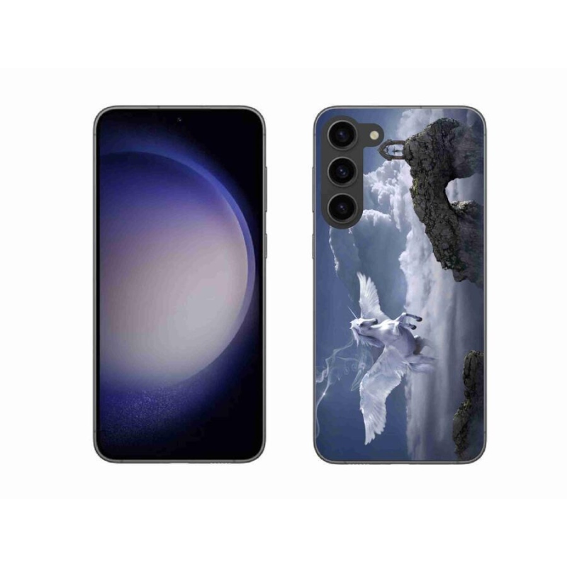 Gelový kryt mmCase na mobil Samsung Galaxy S23+ 5G - pegas