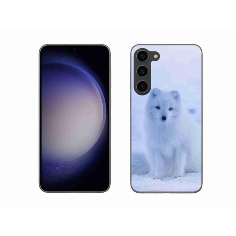 Gelový kryt mmCase na mobil Samsung Galaxy S23+ 5G - polární liška