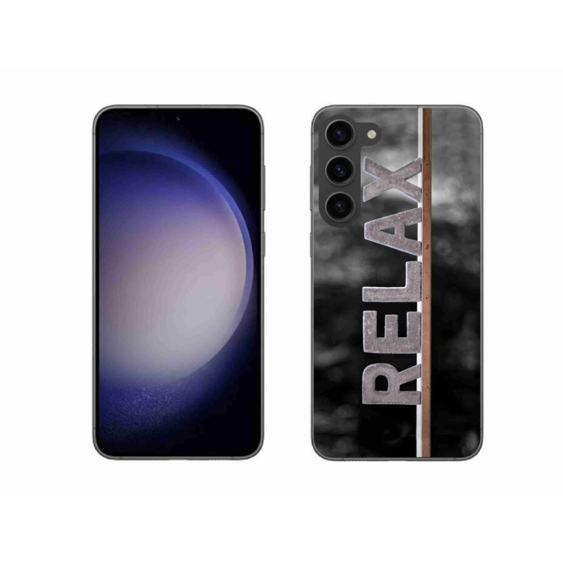 Gelový kryt mmCase na mobil Samsung Galaxy S23+ 5G - relax 1