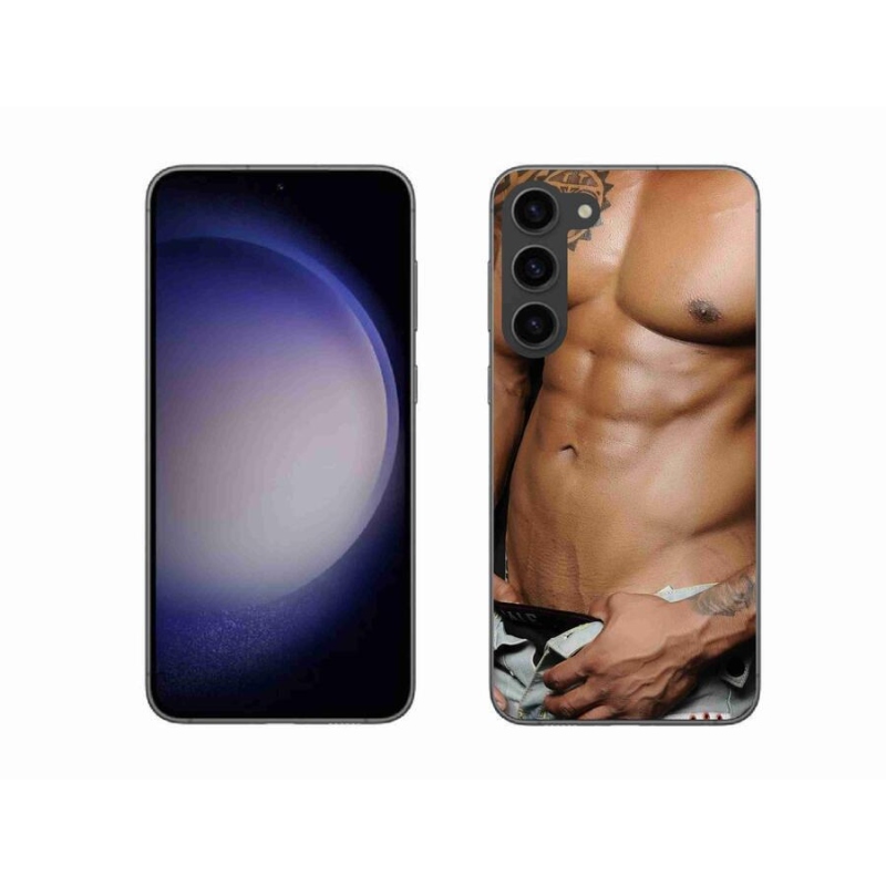 Gelový kryt mmCase na mobil Samsung Galaxy S23+ 5G - sexy muž
