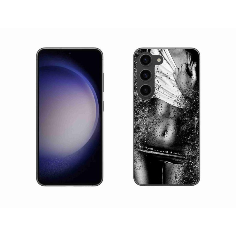 Gelový kryt mmCase na mobil Samsung Galaxy S23 5G - sexy žena 1