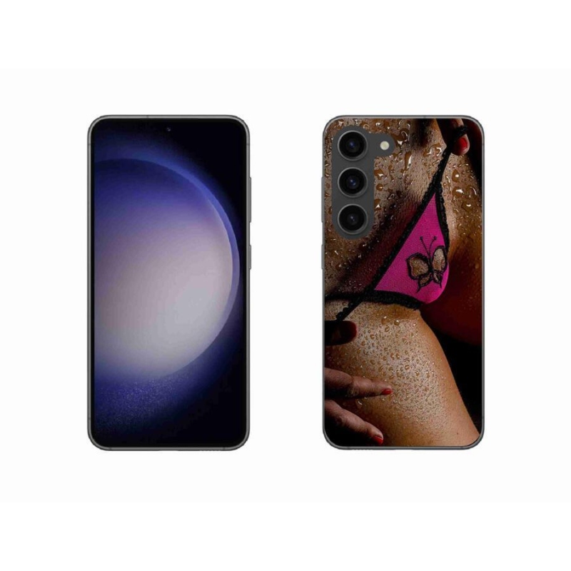 Gelový kryt mmCase na mobil Samsung Galaxy S23 5G - sexy žena