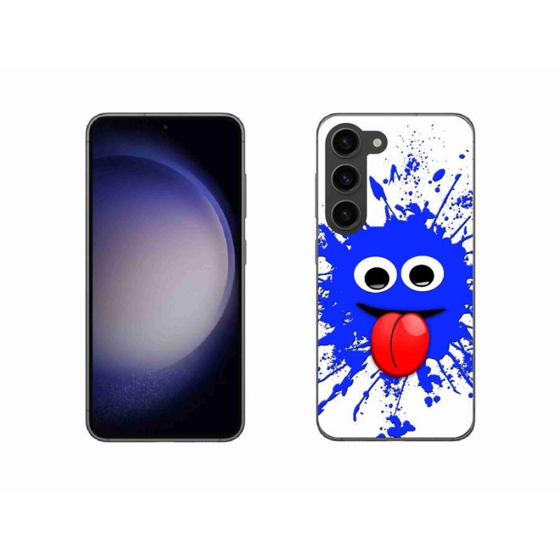Gelový kryt mmCase na mobil Samsung Galaxy S23 5G - strašidlo