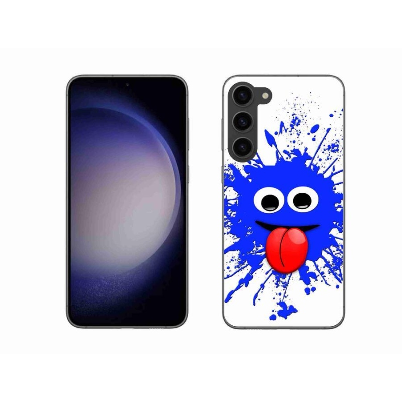 Gelový kryt mmCase na mobil Samsung Galaxy S23+ 5G - strašidlo