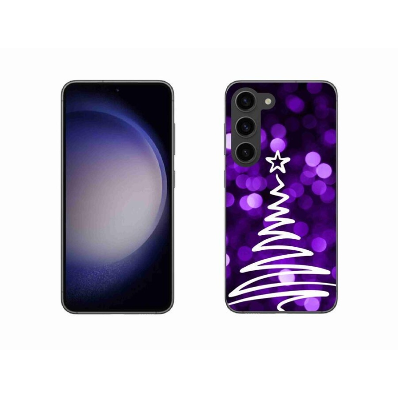 Gelový kryt mmCase na mobil Samsung Galaxy S23 5G - stromek