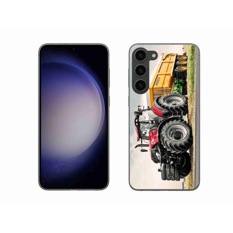 Gelový kryt mmCase na mobil Samsung Galaxy S23+ 5G - traktor 3