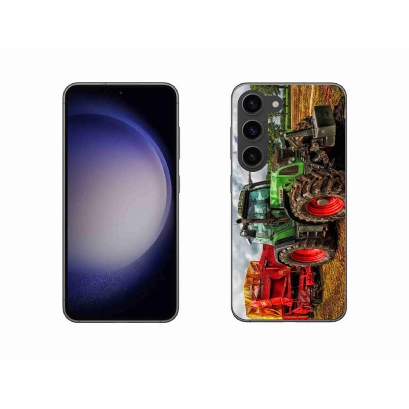 Gelový kryt mmCase na mobil Samsung Galaxy S23 5G - traktor 4