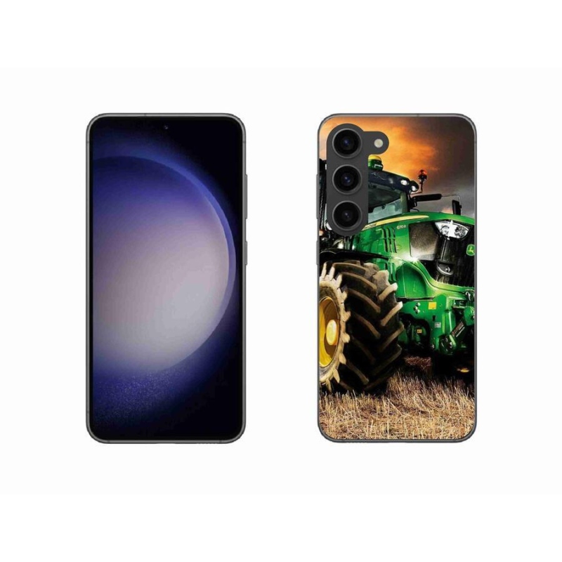 Gelový kryt mmCase na mobil Samsung Galaxy S23 5G - traktor