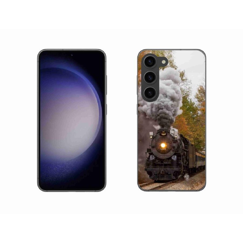 Gelový kryt mmCase na mobil Samsung Galaxy S23 5G - vlak 1