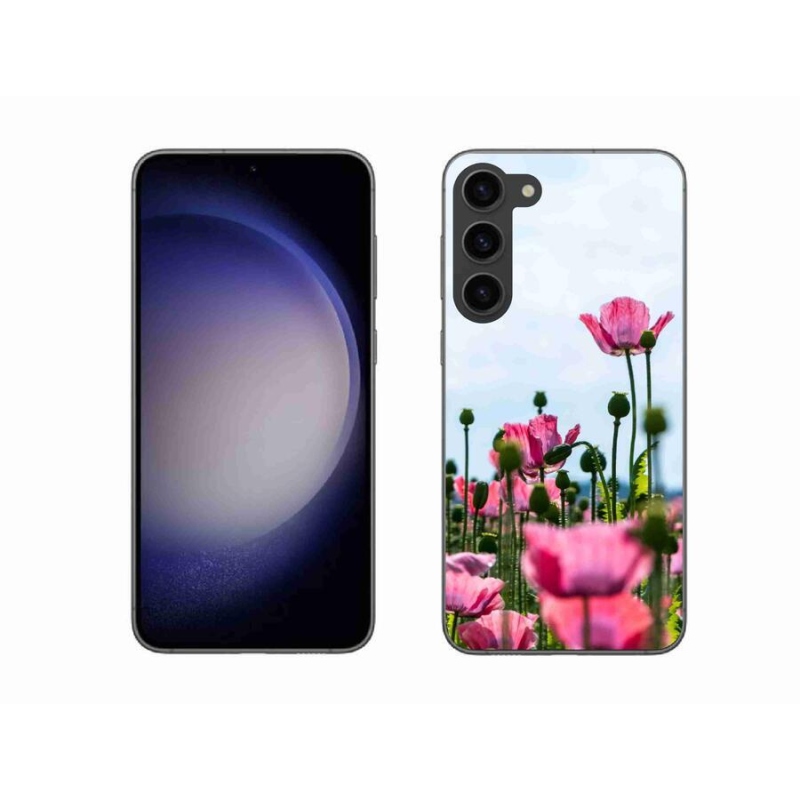 Gelový kryt mmCase na mobil Samsung Galaxy S23+ 5G - vlčí mák