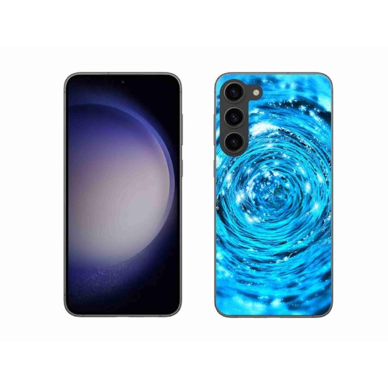 Gelový kryt mmCase na mobil Samsung Galaxy S23+ 5G - vodní vír