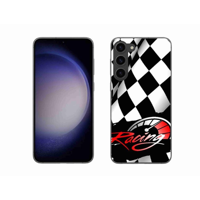 Gelový kryt mmCase na mobil Samsung Galaxy S23+ 5G - závodění