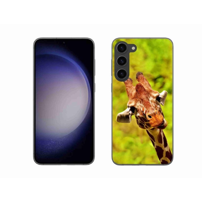 Gelový kryt mmCase na mobil Samsung Galaxy S23+ 5G - žirafa