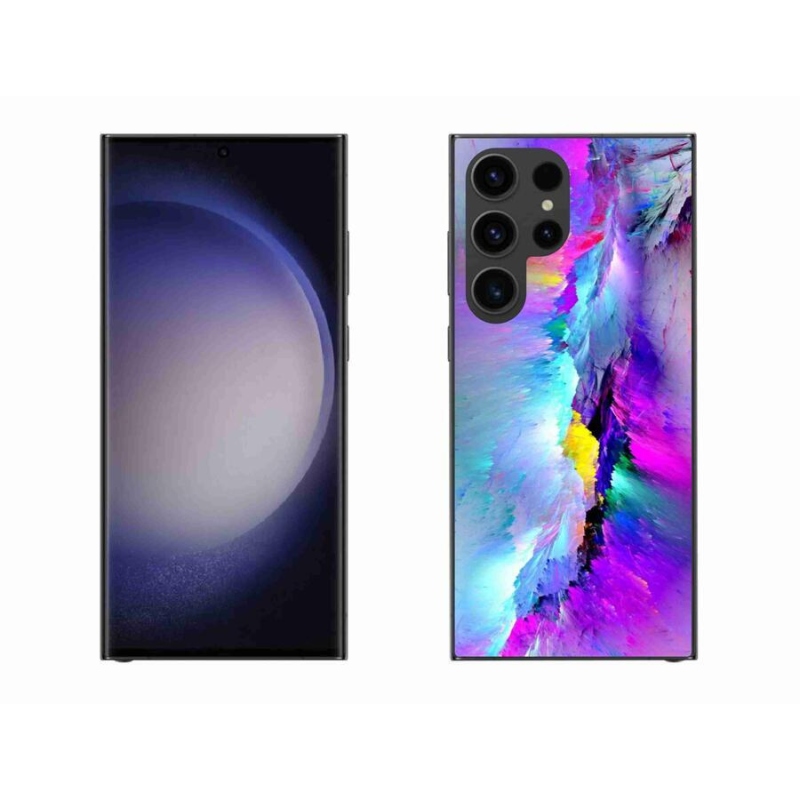 Gelový kryt mmCase na mobil Samsung Galaxy S23 Ultra 5G - abstrakt
