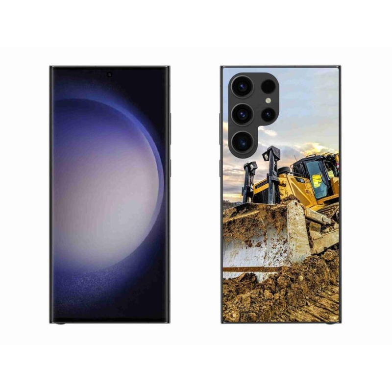 Gelový kryt mmCase na mobil Samsung Galaxy S23 Ultra 5G - bagr