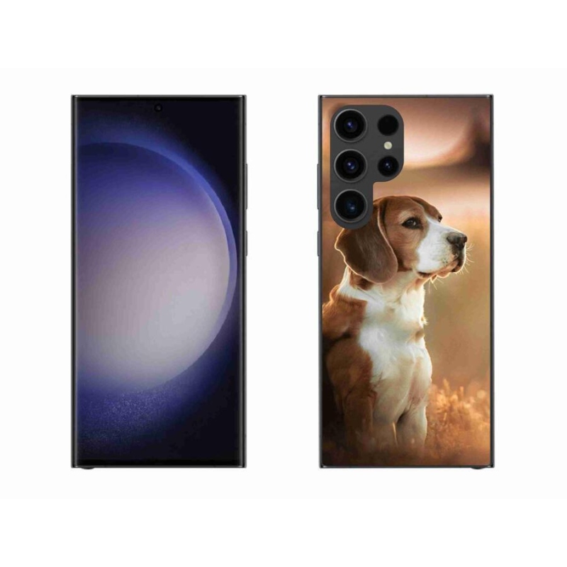 Gelový kryt mmCase na mobil Samsung Galaxy S23 Ultra 5G - bígl