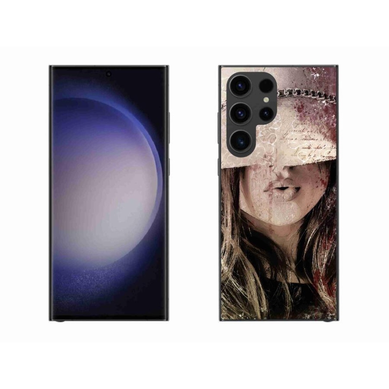 Gelový kryt mmCase na mobil Samsung Galaxy S23 Ultra 5G - dívka
