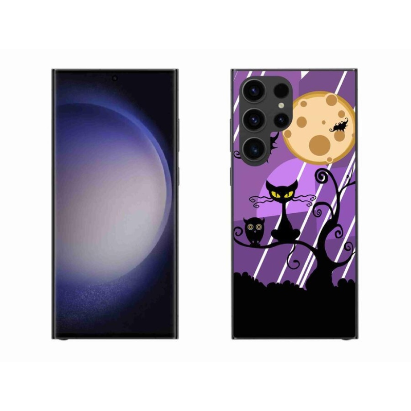 Gelový kryt mmCase na mobil Samsung Galaxy S23 Ultra 5G - halloween