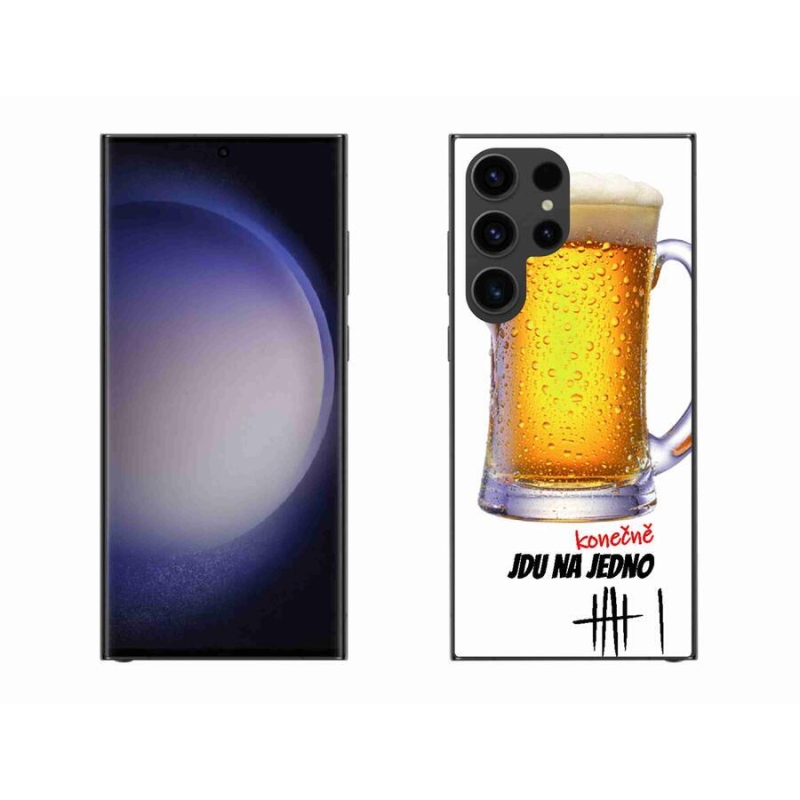 Gelový kryt mmCase na mobil Samsung Galaxy S23 Ultra 5G - jdu na jedno