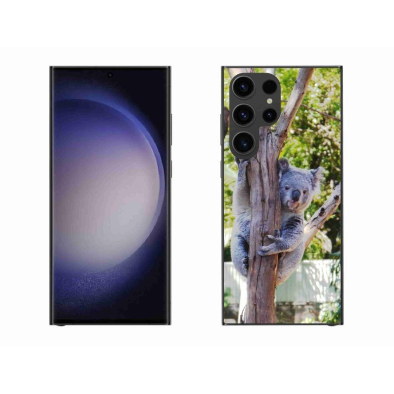 Gelový kryt mmCase na mobil Samsung Galaxy S23 Ultra 5G - koala
