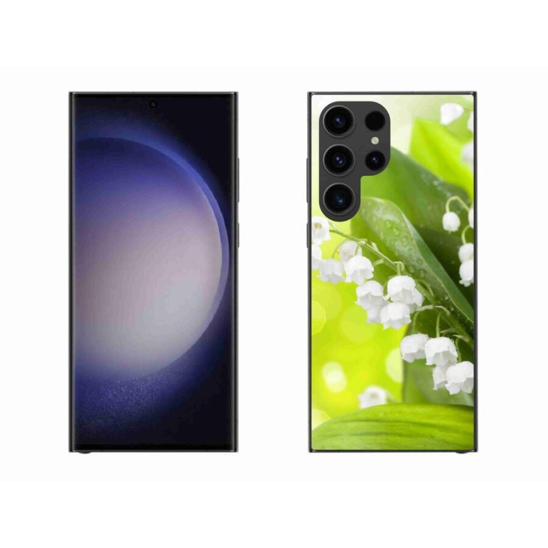 Gelový kryt mmCase na mobil Samsung Galaxy S23 Ultra 5G - konvalinka
