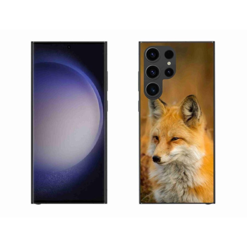 Gelový kryt mmCase na mobil Samsung Galaxy S23 Ultra 5G - liška