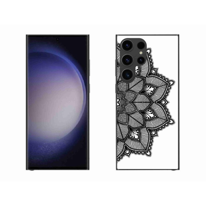 Gelový kryt mmCase na mobil Samsung Galaxy S23 Ultra 5G - mandala