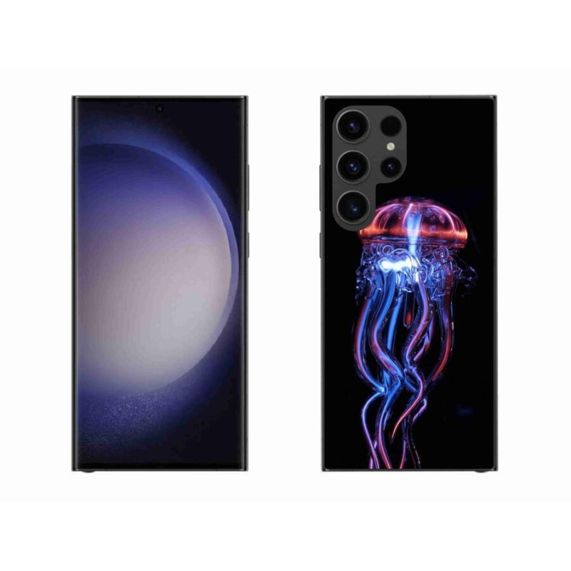 Gelový kryt mmCase na mobil Samsung Galaxy S23 Ultra 5G - medúza